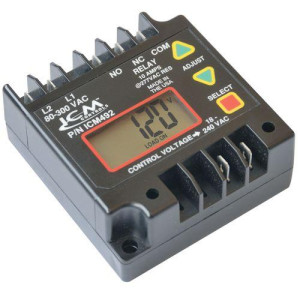 ICM ICM492 Phase Voltage Protector, Control Voltage 18- 240 VAC, 80-300 VAC, 10 Amp relay at 277 VAC Res