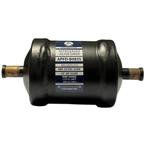 Appli Parts APFD-B083S 3/8 in ODF Biflow Filter Drier 083 Universal Replacement for Refrigeration and Air Conditioning Applications 