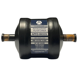 Appli Parts APFD-B053S 3/8 in ODF Biflow Filter Drier 053 Universal Replacement for Refrigeration and Air Conditioning Applications 