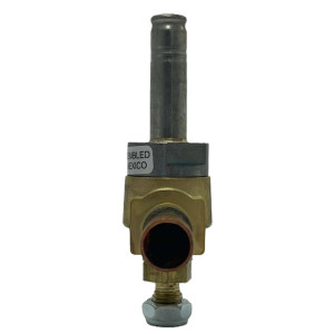 Copeland 049163 1/2 in ODF Extended Solenoid Valve, 200RB 4T4, Pilot-operated, 2-way, Normally Closed Valve, MWP 680 psig, MOPD 550 psig, Fluid Temp 250