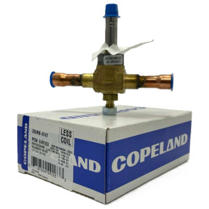 Copeland 049163 1/2 in ODF Extended Solenoid Valve, 200RB 4T4, Pilot-operated, 2-way, Normally Closed Valve, MWP 680 psig, MOPD 550 psig, Fluid Temp 250