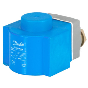 Danfoss 018F6857 Solenoid Coil 24 V, 60 Hz, 16 W, IP67, BG024BS, Terminal Box
