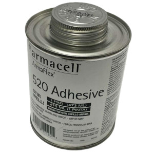 Armaflex 520 Contact Adhesive, 1 Pint With Brush Top AAD520004