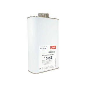 Danfoss 7754023 POE Lubricant 160SZ, 1 lt, for use in Refrigeration and Air Conditioning Compressors SH/SZ/VZH with R407C, R134a, R404A refrigerant