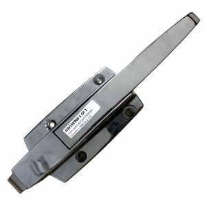 Keil W19-2000 Door Latch No Lock Polished Chrome for Walk-in Cooler 1-5/8in to 2-1/2in (41mm to 64mm)