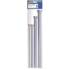 Uniweld 70028 Copper and Aluminum Spring Tube Benders Kit includes OD 1/4, 3/8, 1/2, 5/8