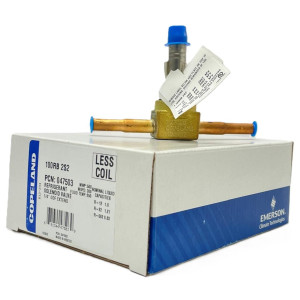 Copeland 047503 1/4 in ODF Extended, Solenoid Valve, 100RB 2S2, Pilot-operated, 2-way, Normally Closed Valve, MWP 680 psig, MOPD 550 psig, Fluid Temp 250
