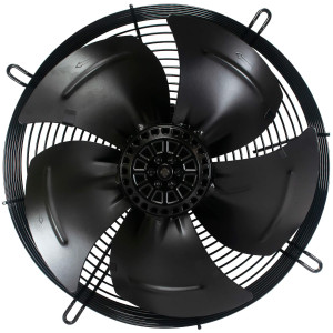 Appli Parts AXF-500-4 19-3/4 in Axial Fan Motor Guard Mounted Fan Blade 220-440 V, 3 Ph, 50-60 Hz, 500 W, 1550 rpm, Work Temp -22 F to 140 F