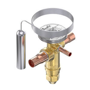 Danfoss 067N8305 Hot Gas Bypass Regulator 4.1 Ton, TGHE Compatible with R410A, 5/8x5/8