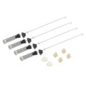Whirlpool W11396716 Genuine OEM Washer Suspension Rod Spring Kit 24 in compatible with W11171694 and other replacement models