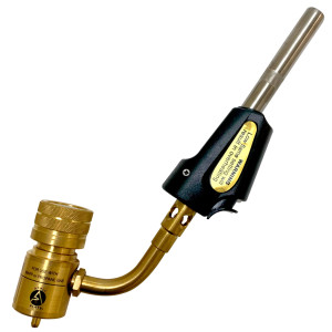 Appli Parts APHT-1S Single Burner Hand Torch with Starter Lighter for Soldering Brazing with Mapp or Propane Fuel Swivel Tip for uses in plumbing refrigeration air conditioning and more