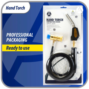 Appli Parts APHT-3SW Hand Torch With Hose and Igniter Lighter for Soldering Brazing with Map and Propane Fuel for plumbing air conditioning refrigeration and more
