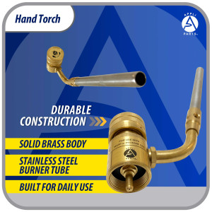 Appli Parts APHT-1 Single Burner Hand Torch Soldering Brazing with Map or Propane Fuel Swivel Tip in plumbing electricity refrigeration air conditioning and more