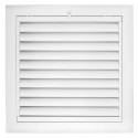 Laminaire L-RF-F2020 20x20 in Registration Grille With Filter, White Aluminum