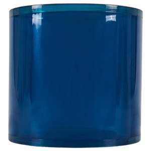 Clearway QuickStrip Low Temp Non-Reinforced PVC 8 in x 0.080 in x 300 ft, 96 in / 8 ft Pre-Cut Pre-Punched Strips for Freezers -40 to 90 F