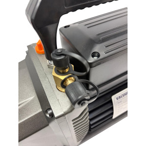 Appli Parts APVCP-1423 HVAC Vacuum Pump 14.0 CFM 1 HP 2 Stage 115/220 V 50-60 Hz for Heating, Air Conditioning, Automotive AC and Refrigeration, 1/4 and 3/8 in Inlets