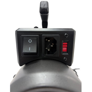 Appli Parts APVCP-313 HVAC Vacuum Pump 3.0 CFM 1/4 HP 1 Stage 115/220 V 50-60 Hz for Heating, Air Conditioning, Automotive AC and Refrigeration, 1/4 and 3/8 in Inlets