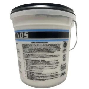 CADS CADS-1 White Fiber Reinforced Water-Based Duct Sealant 1 Gallon