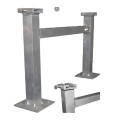 The Metal Shop 7-624 Aluminum Stand Leg Only 24 in 22 ga
