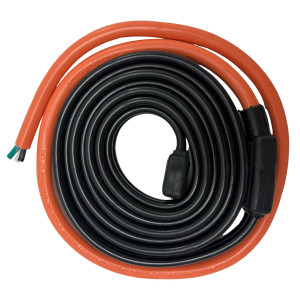 Appli Parts APDH-HB9-2 Pipe and Drain Heater Cable 240 V, 63 W, 9 ft, Anti-Freeze Heating Cable for Cold Room, Walk-In Cooler, Freezer and Refrigeration, 7 W/ft