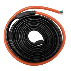 Appli Parts APDH-HB12-2 Pipe and Drain Heater Cable 240 V, 92 W, 12 ft, Anti-Freeze Heating Cable for Cold Room, Walk-In Cooler, Freezer and Refrigeration, 7 W/ft