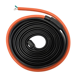 Appli Parts APDH-HB18-2 Pipe and Drain Heater Cable 240 V, 126 W, 18 ft, Anti-Freeze Heating Cable for Cold Room, Walk-In Cooler, Freezer and Refrigeration, 7 W/ft