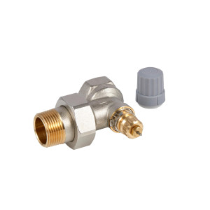 Danfoss 013G8024 Side Angle Thermostatic Radiator Valve 1 in