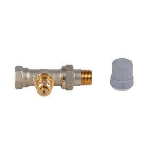 Danfoss 013G8015 Straight Thermostatic Radiator Valve 1/2 inch
