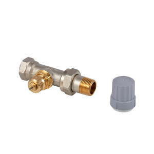 Danfoss 013G8015 Straight Thermostatic Radiator Valve 1/2 inch