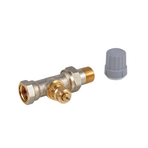 Danfoss 013G8015 Straight Thermostatic Radiator Valve 1/2 inch