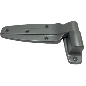 Kason 1245-000004 Hinge, Flush, Silver Painted
