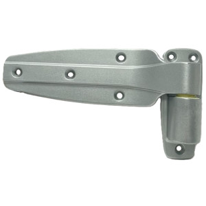 Kason 1245-000004 Hinge, Flush, Silver Painted
