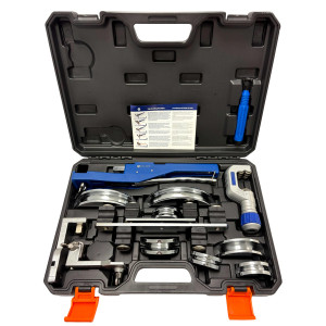 Appli Parts APT-TB999 Tube Bender, Cutter and Deburring Tool for 1/4, 5/16, 3/8, 1/2, 5/8, 3/4, 7/8 in Tube for Copper, Aluminum, Steel, PVC and other soft metal pipe