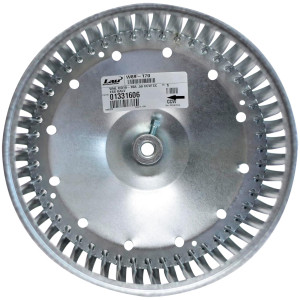 LAU 01331606 Double Inlet Blower Wheel 10-5/8 in D x 10-5/8 in W x 1/2 in Bore Concave CCW