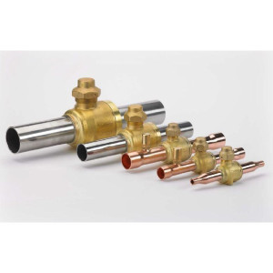 Danfoss 009L7406 Shut Off Ball Valve 28mm Butt Weld GBCH 28s, Compatible with R744, CO2, MWP 1305psi WT -40F to 212F Replaces 009G7406
