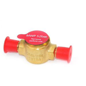 Sight Glass 5/8"X5/8" Flare Danfoss Sgp 16 I Compatible with R410A (Male X Male) 014l0024
