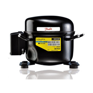 Danfoss Compressor 1/6hp Tl5g Compatible with R134a, 102g4550 220v/1ph/50-60h, 195b0011, 102g4550