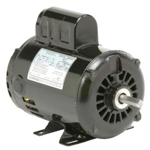 US Motors 1 hp 1725 rpm, 4 poles, 1 shaft, OPEN ODP 1 speed, 6.3 diameter, CCW LEAD END REV 115/208-230 V, 60 hz, 1 ph, Frame 143 D1C2J14 C063JEL5315012B