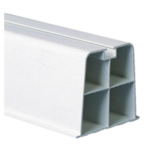 Hef-T-Block 17in White Heavy-Duty Mounting Base 230-MB17W 