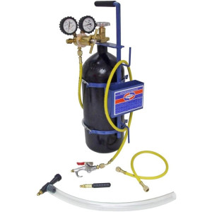 Uniweld 40040 Nitrogen Sludge Sucker and Blaster Kit with Metal Carrying Stand for 40 Cubic Feet Nitrogen Tank. It does not include the Nitrogen Tank ,RHP400, 40061,,H2SSM, BG1