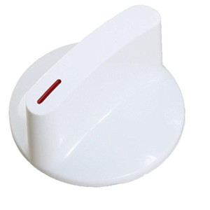 Knob Switch GE General Electric White WH1X2721