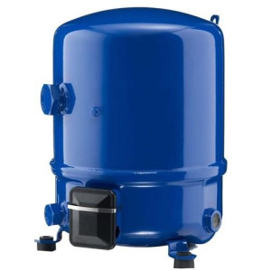 Danfoss NTZ068A1LR1B 2.5HP R404,R452, LBP Reciprocating Refrigeration Compressor 208-230/1/60 V/Ph/Hz,Discharge 1 in V06, Suction 1-1/4 in V09, Rotolock,POE Oil 120F0294 Replaces LTZ228-1V