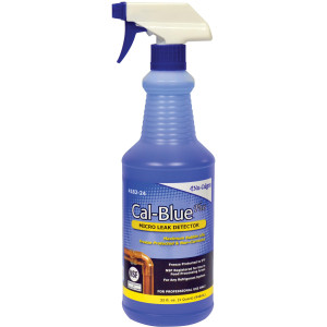 Nu-Calgon 4182-24 Cal-Blue Plus Gas Micro Leak Detector 1 Quarter Spray Bottle