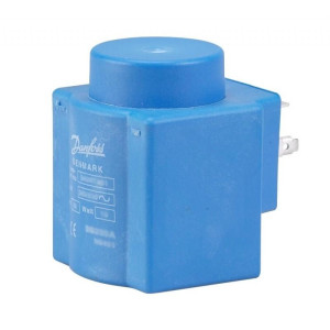 Danfoss 018F7365 Solenoid Coil 24 V, 60 Hz, 14 W, IP67, BB024BS, DIN Spades