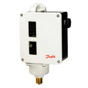 Danfoss 017-519166 RT112 Pressure Switch, 1 to 2.3 psi, SPDT, Auto Reset, 3/8 in Male G Connection