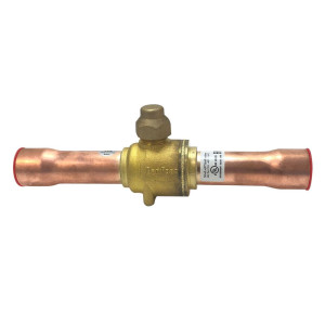 Danfoss Shut Off Ball Valve 7/8in ODF GBCH 22s, Compatible with R744, CO2, MWP 1305psi WT -40F to 212F 009L7420 Replaces 009G7420

