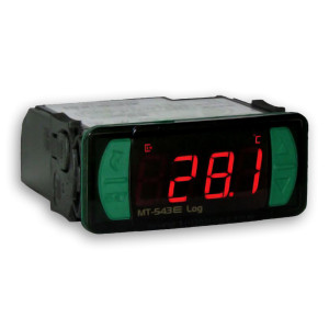Full Gauge MT-543EL Log Electronic Control for Cooling and Heating applications. 1 Sensor, 4 Outlet, Datalogger, 12/24V, Sitrad Compatible