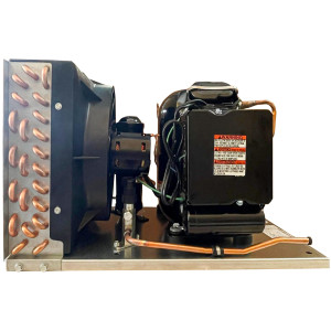 Tecumseh AJ7455Y-AA3ADG 3/4 HP Condensing Unit, Medium/Temp, Compatible with R134a, , 115v/1ph/60Hz