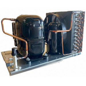Tecumseh AJ7455Y-AA3ADG 3/4 HP Condensing Unit, Medium/Temp, Compatible with R134a, , 115v/1ph/60Hz