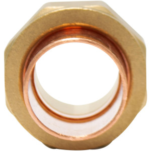 NDL N-8004 Copper Union 7/8 in CxC connections for HVAC applications

